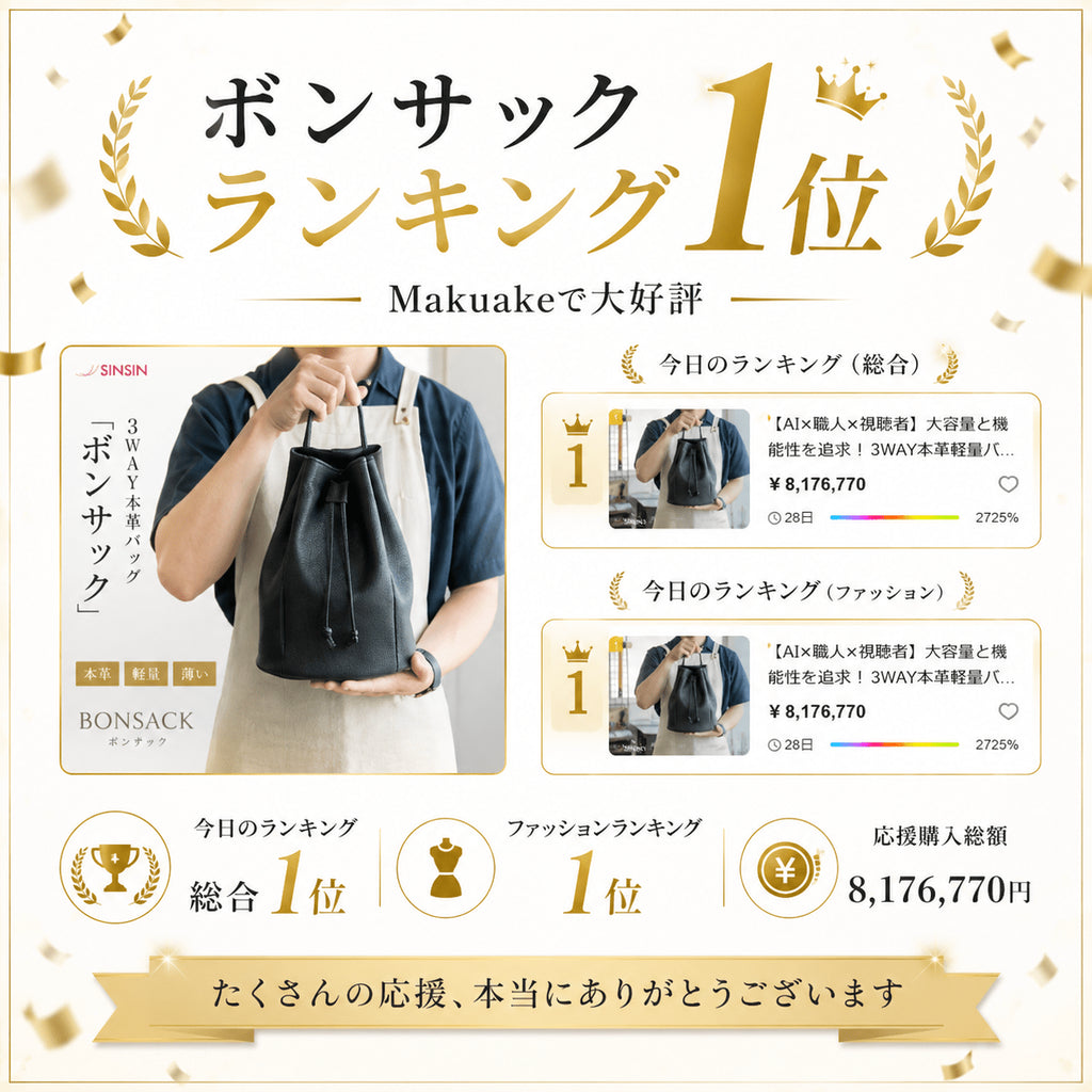 公開初日にランキング1位獲得。本当にありがとうございます。 - SINSIN