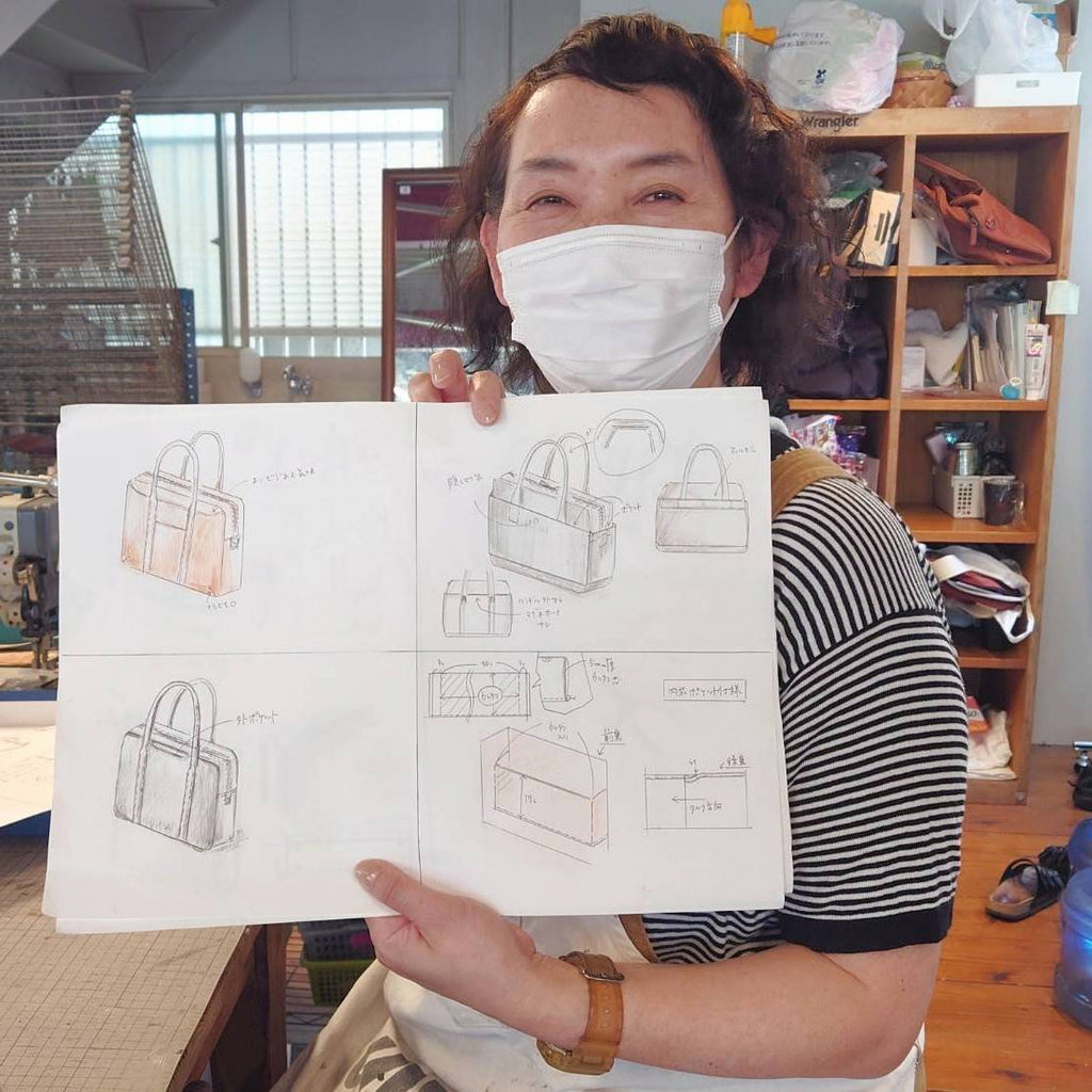 5-1ズボラサコッシュLarge制作秘話 ミキ編 - 新進工房