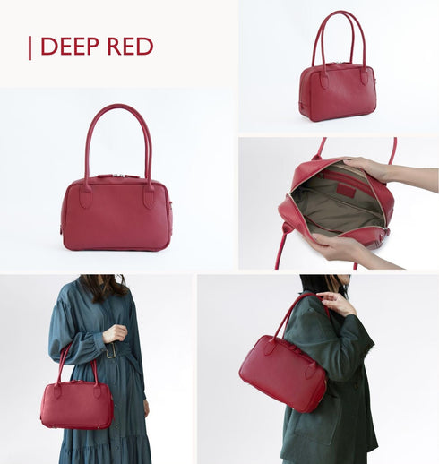 大人エコールボストン プレミアムレザー(10月受注分) - 新進工房