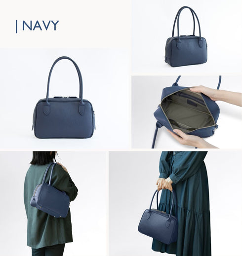 大人エコールボストン プレミアムレザー(10月受注分) - 新進工房