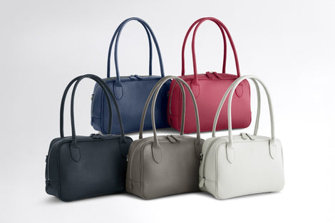 大人エコールボストン プレミアムレザー(10月受注分) - 新進工房