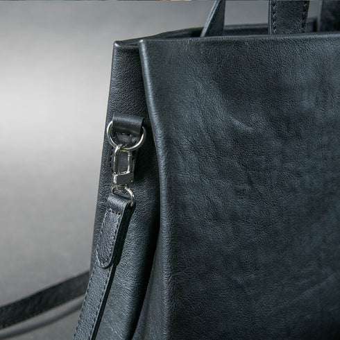 【父の日フェア】大人革袋小2.0ヨコ型 -Matera Leather- (ショルダーベルト付き)