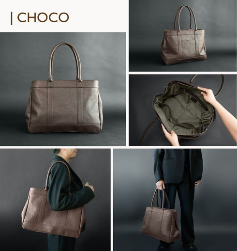 大人大容量トート2.0 マテーラレザー(2026年3月発送) - 新進工房