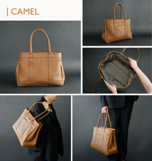 大人大容量トート2.0 マテーラレザー(2026年3月発送) - 新進工房