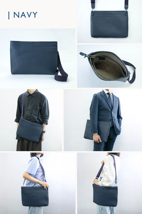 大人サコッシュ2.0 プレミアムレザー - 新進工房