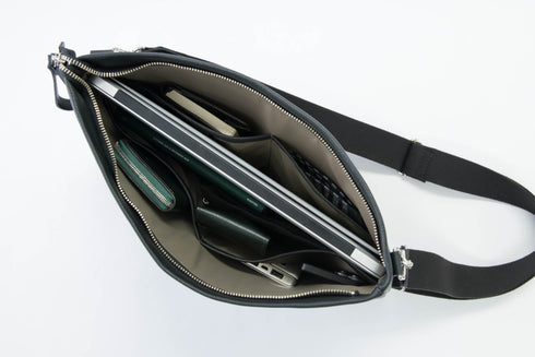 大人サコッシュ2.0 プレミアムレザー - 新進工房