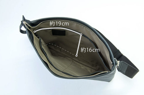 大人サコッシュ2.0 プレミアムレザー - 新進工房