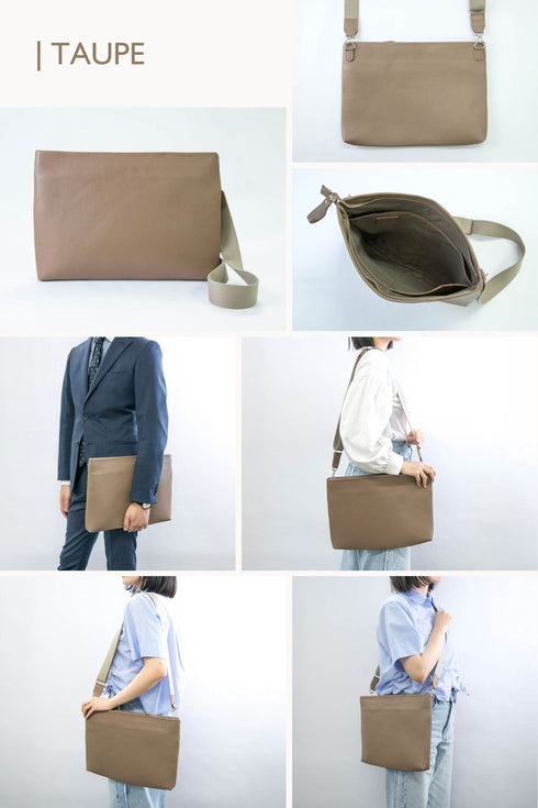 大人サコッシュ2.0 プレミアムレザー - 新進工房