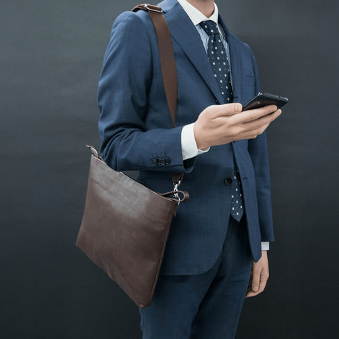【在庫限り】大人サコッシュ2.0 -Airhose Leather - SINSIN