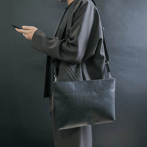 【在庫限り】大人サコッシュ2.0 -Airhose Leather - SINSIN