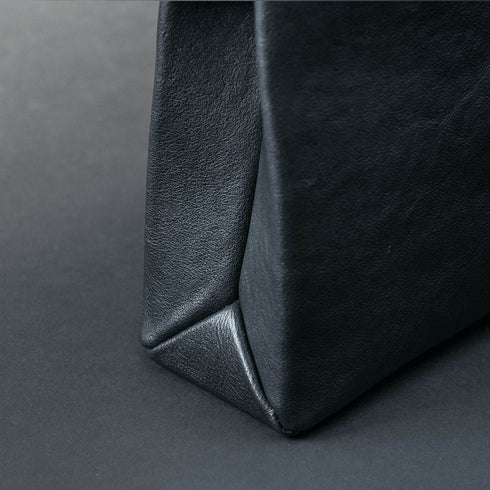 【父の日フェア】大人革袋小2.0ヨコ型 -Matera Leather- (ショルダーベルト付き) - SINSIN