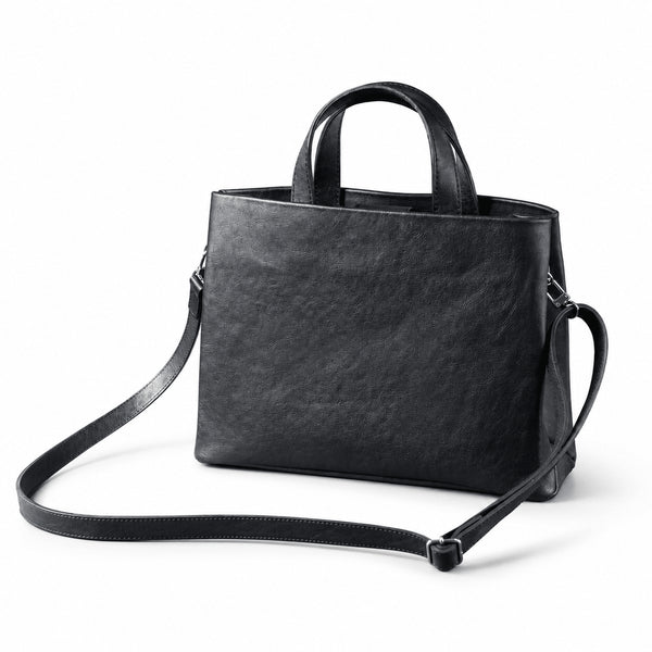 【父の日フェア】大人革袋小2.0ヨコ型 -Matera Leather- (ショルダーベルト付き) - SINSIN