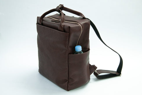 大人スクエアリュック マテーラレザー(2026年2月発送) - 新進工房