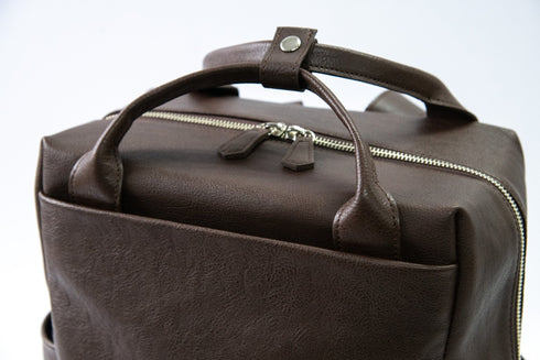 大人スクエアリュック マテーラレザー(2026年2月発送) - 新進工房