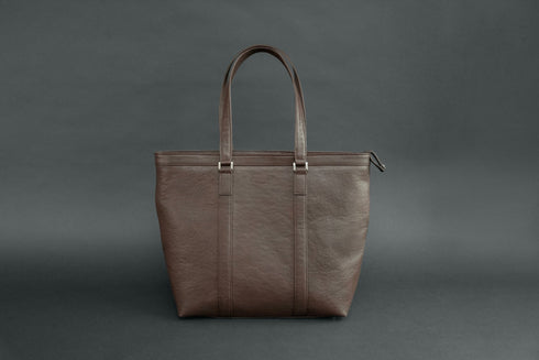 大人ダブルポケットトート マテーラレザー(2026年3月発送) - 新進工房