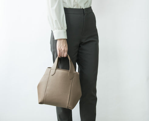 大人パンプキンバッグ プレミアムレザー(発送時期:2026年3月末) - 新進工房