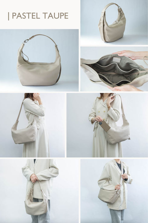 大人ムーンバッグ プレミアムレザー(2026年3月末発送) - 新進工房