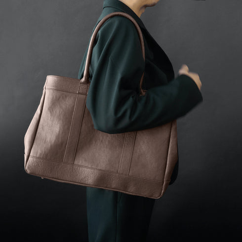 大人大容量トート2.0<br> - Matera Leather - <br>(発送時期:2026年6月末) - SINSIN