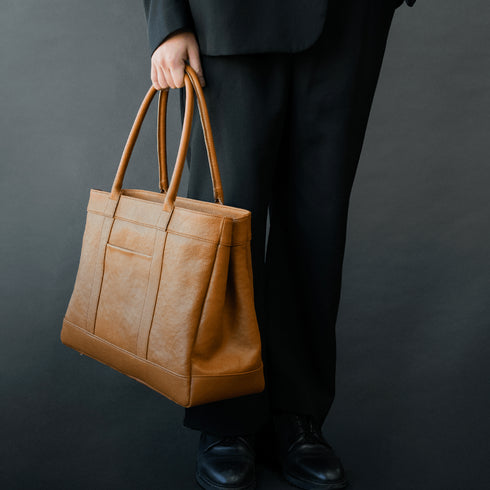 大人大容量トート2.0<br> - Matera Leather - <br>(発送時期:2026年6月末) - SINSIN