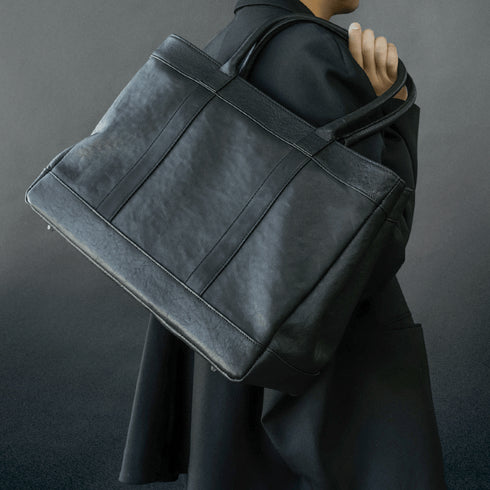 大人大容量トート2.0<br> - Matera Leather - <br>(発送時期:2026年6月末) - SINSIN