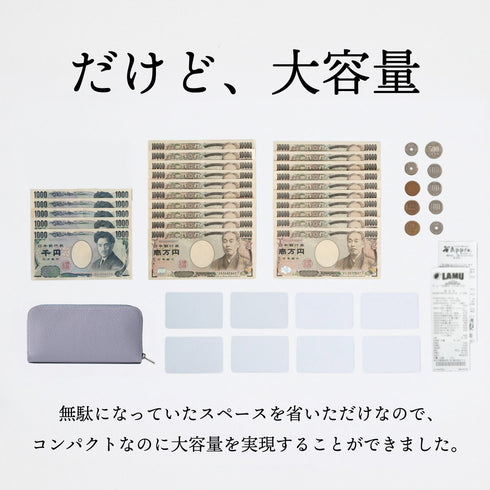 【2/8まで20%OFF】プレミアムレザー 極小長財布 batard - バタール - ※発送は2月中旬頃になります。 - 新進工房