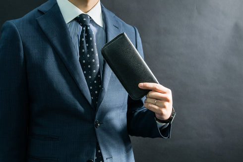 キャビアスキンレザー(全3色) 極小長財布 batard - バタール - 新進工房