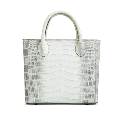 ハーフミリオン-Himalayan Crocodile Leather- スノーホワイト