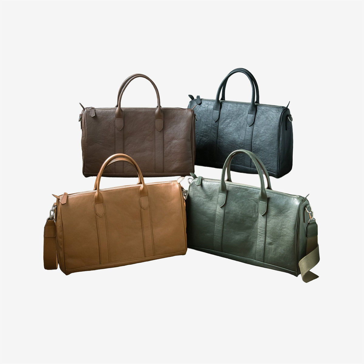 大人ボストンバッグ マテーラレザー(発送時期:2026年4月末) – 新進工房