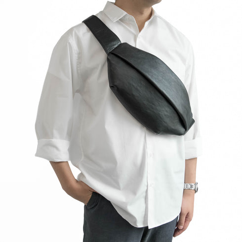 大人スリムボディバッグ -Matera Leather-