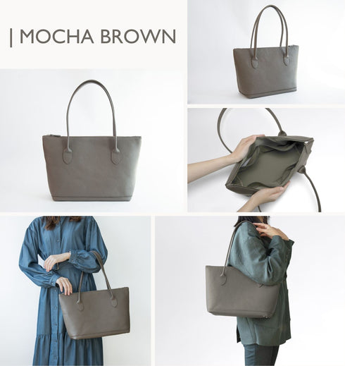 大人ファスナートート プレミアムレザー(2026年3月発送)