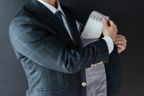 極小長財布バタール-batard-<br>ヒマラヤクロコダイルレザースノーホワイト<br>(発送時期:6月末)