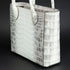 ハーフミリオン-Himalayan Crocodile Leather- スノーホワイト