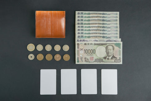 極小二つ折り財布クッペ -coupe- ブライドルレザー(2026年3月発送)