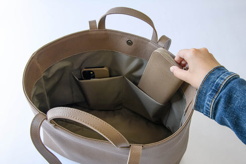 大人ダブルハンドルトート -Premium Leather-