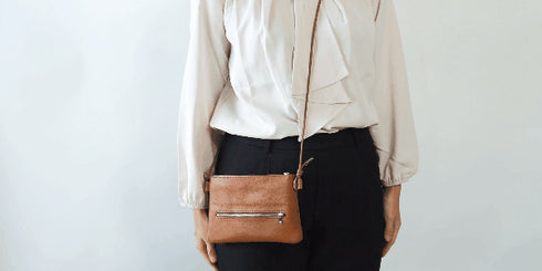 ズボラサコッシュ<br>マテーラレザー