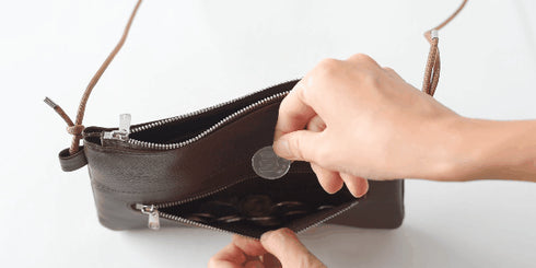 ズボラサコッシュ<br>マテーラレザー