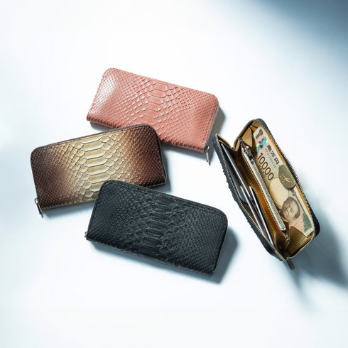 極小長財布 batard-バタール-<br>python