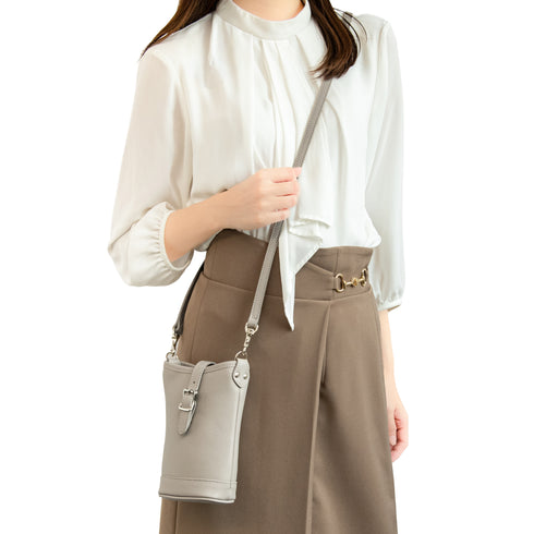 スマホショルダーバッグ-ラシェ- -Premium Leather-