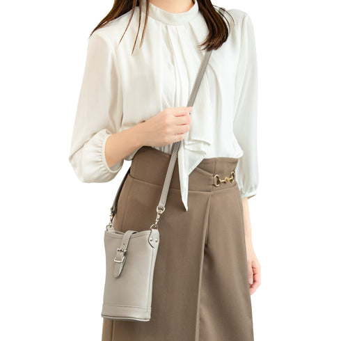 スマホショルダーバッグ-ラシェ- -Premium Leather-