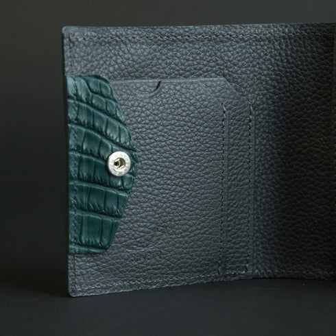 クッペ - Alligator Leather - ディープグリーン (発送時期:2026年5月末) - SINSIN