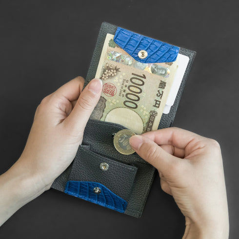 クッペ - Alligator Leather - マットブルー (発送時期:2026年5月末) - SINSIN