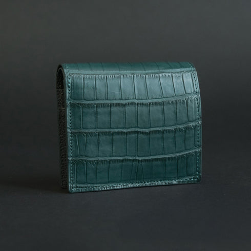 クッペ - Alligator Leather - ディープグリーン (発送時期:2026年5月末) - SINSIN