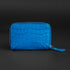 コインケース - Alligator leather - マットブルー (発送時期:2026年5月末) - SINSIN