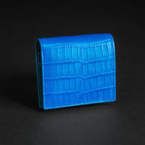 クッペ - Alligator Leather - マットブルー (発送時期:2026年5月末) - SINSIN
