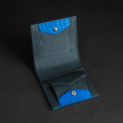 クッペ - Alligator Leather - マットブルー (発送時期:2026年5月末) - SINSIN