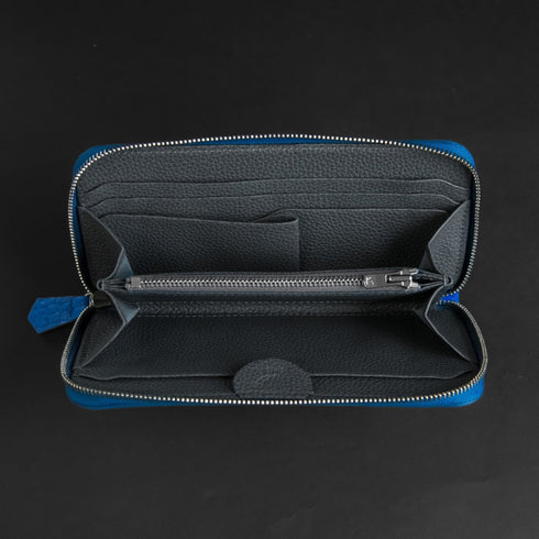 バタール - Alligator leather - マットブルー (発送時期:2026年5月末) - SINSIN