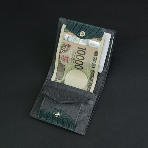 クッペ - Alligator Leather - ディープグリーン (発送時期:2026年5月末) - SINSIN