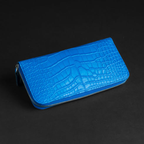 バタール - Alligator leather - マットブルー (発送時期:2026年5月末) - SINSIN