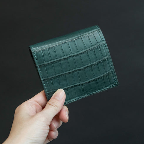 クッペ - Alligator Leather - ディープグリーン (発送時期:2026年5月末) - SINSIN