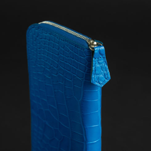 バタール - Alligator leather - マットブルー (発送時期:2026年5月末) - SINSIN